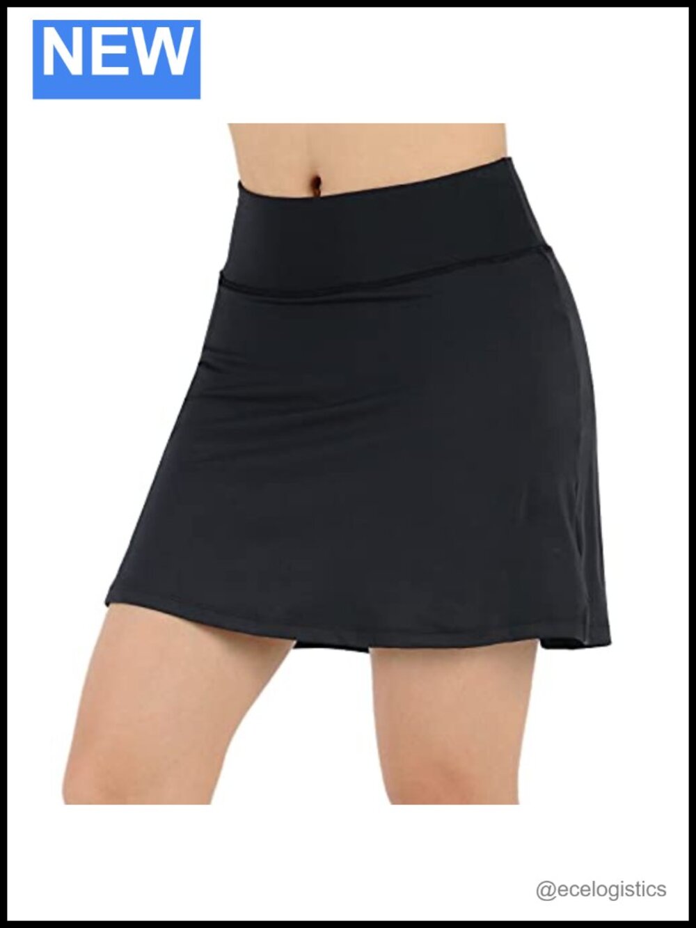 Women's Athletic Skort with Pockets Golf Tennis Running Skirt